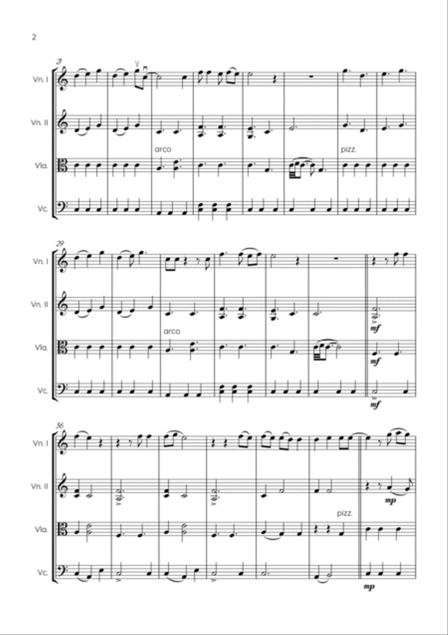 Cherry Wine Cherry Wine String Quartet scores gallery preview page 2