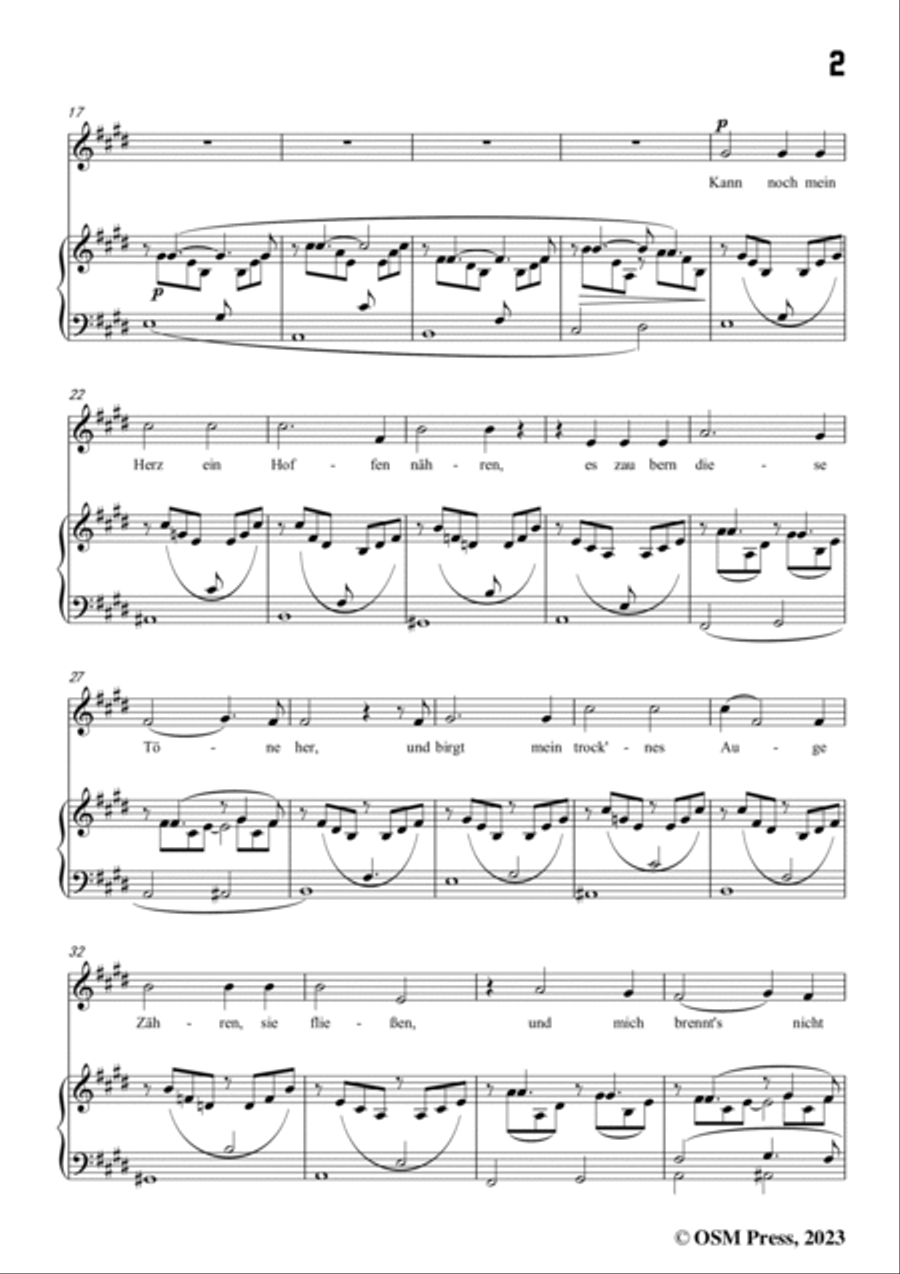 R. Schumann-Aus den hebräischen Gesängen,Op.25 No.15,in e minor Voice scores gallery preview page 3