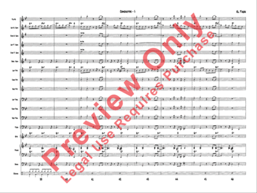El Tigre El Tigre Jazz Ensemble scores gallery preview page 8