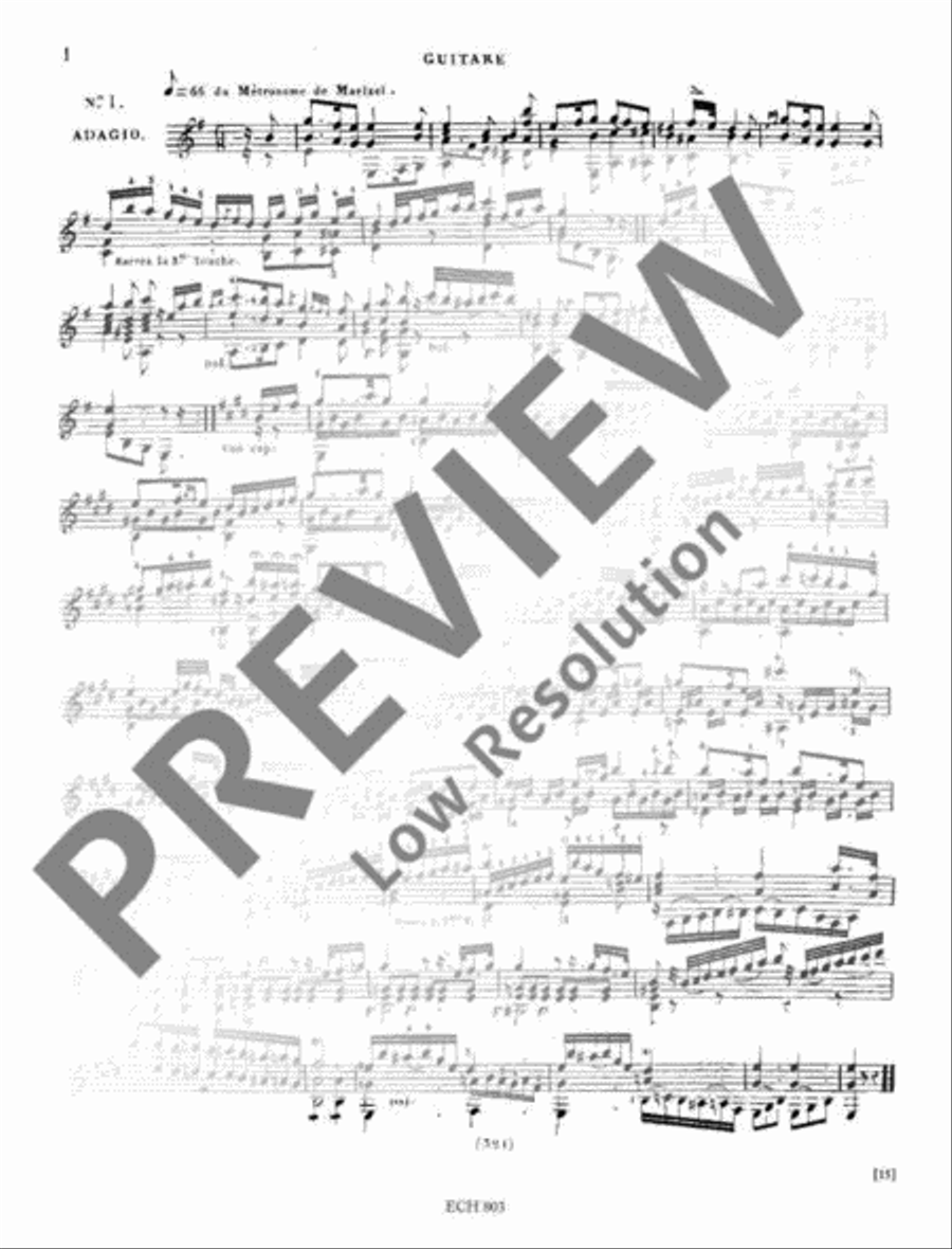 The Complete Works for Guitar Classical Guitar scores gallery preview page 16