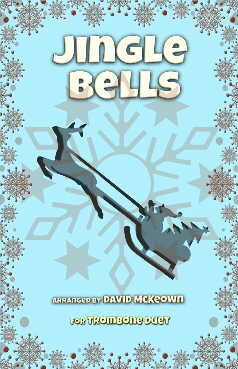 Jingle Bells, Jazz Style, for Trombone Duet