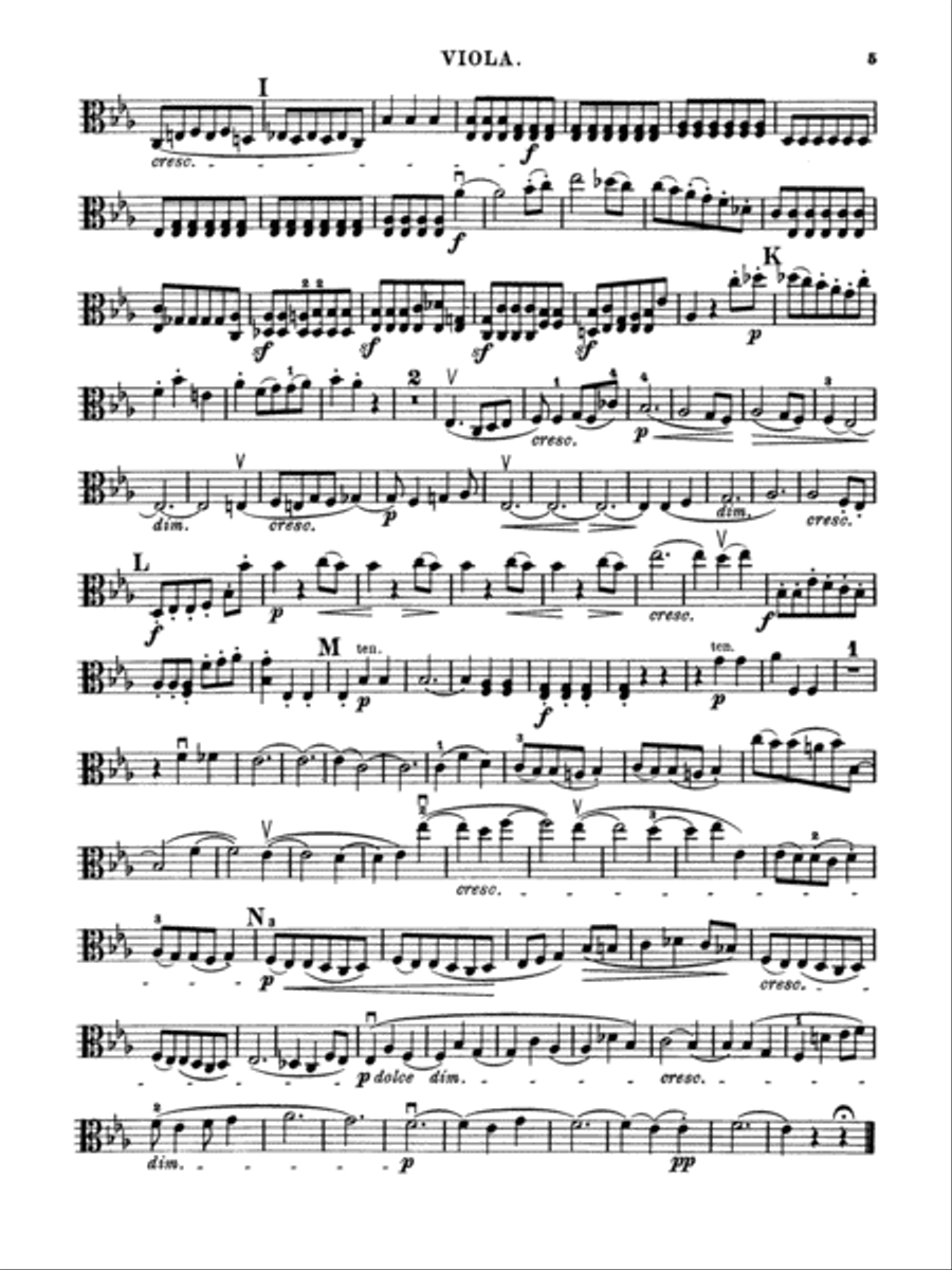 Beethoven: String Quartet, Op. 127 No. 12 String Quartet scores gallery preview page 3