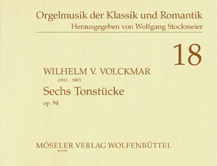 Book cover for Sechs Tonstucke op. 94