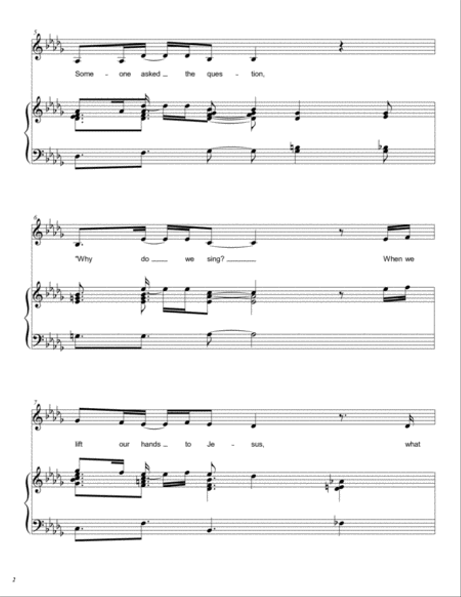 Why We Sing Why We Sing Voice scores gallery preview page 2