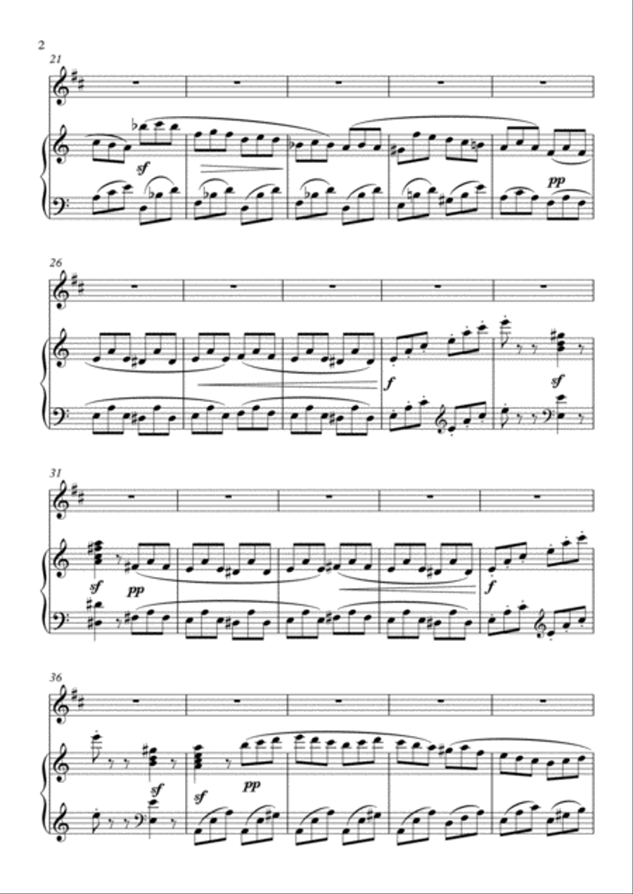 Neapolitan Tarantella (instrument in Bb) Small Ensemble scores gallery preview page 5