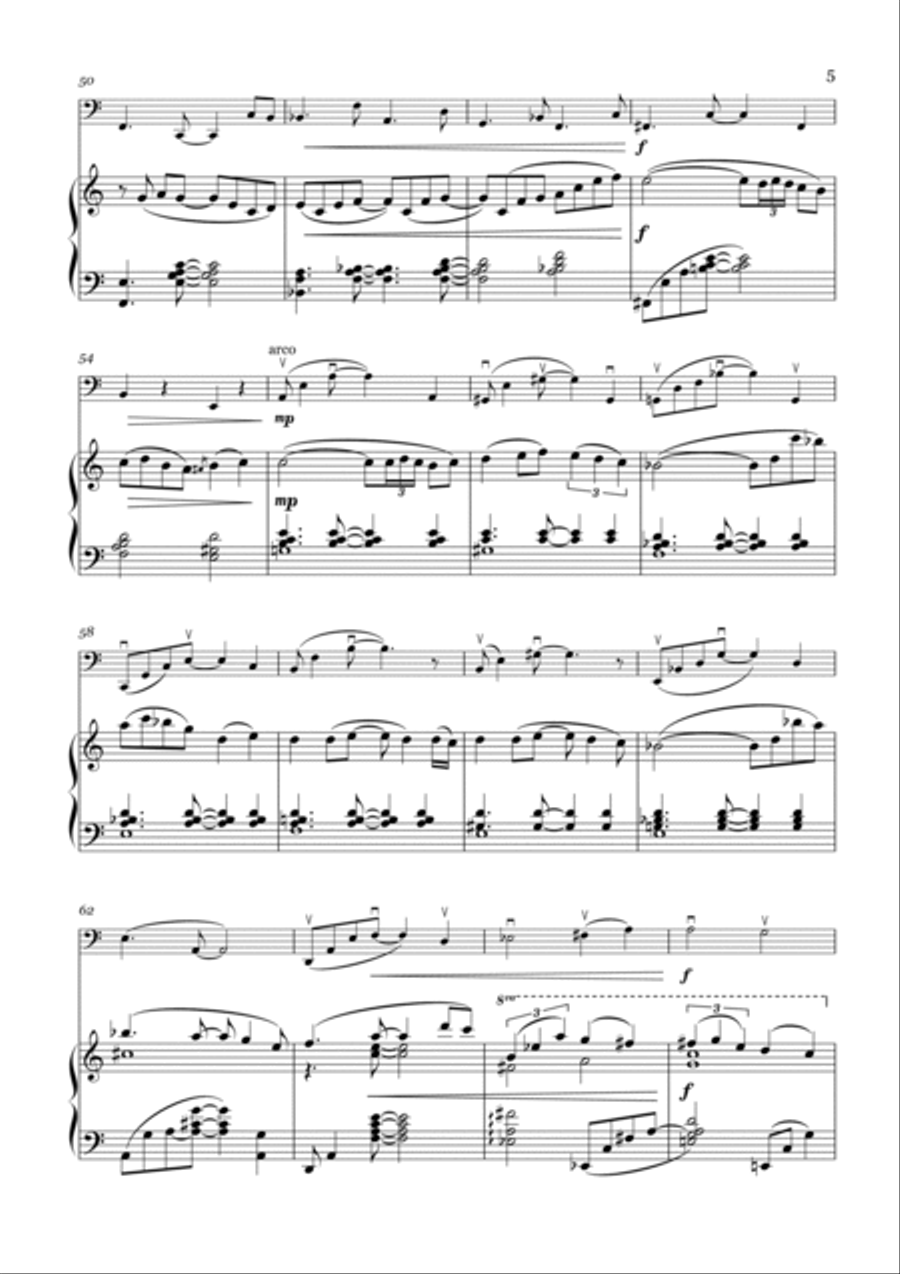 O Grande Amor Piano scores gallery preview page 5
