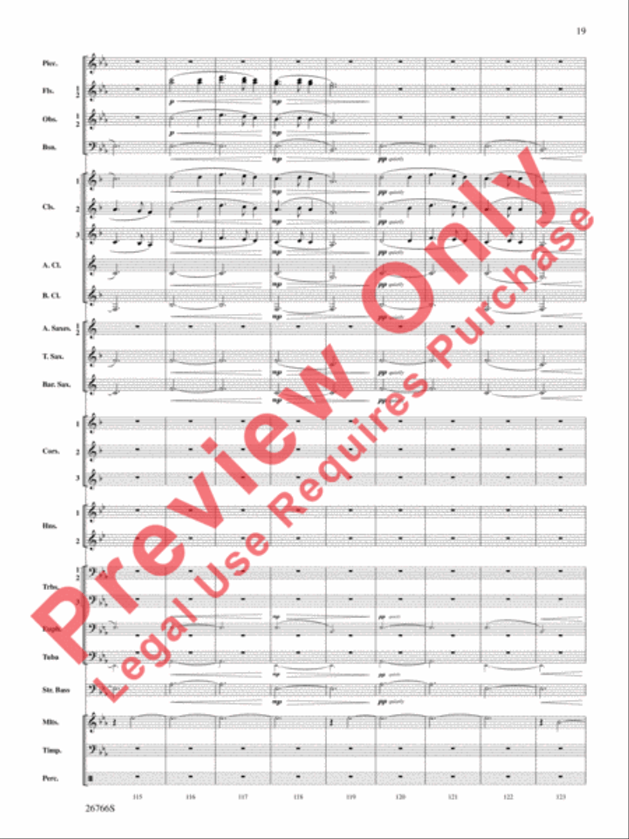 A Christmas Festival Concert Band scores gallery preview page 20