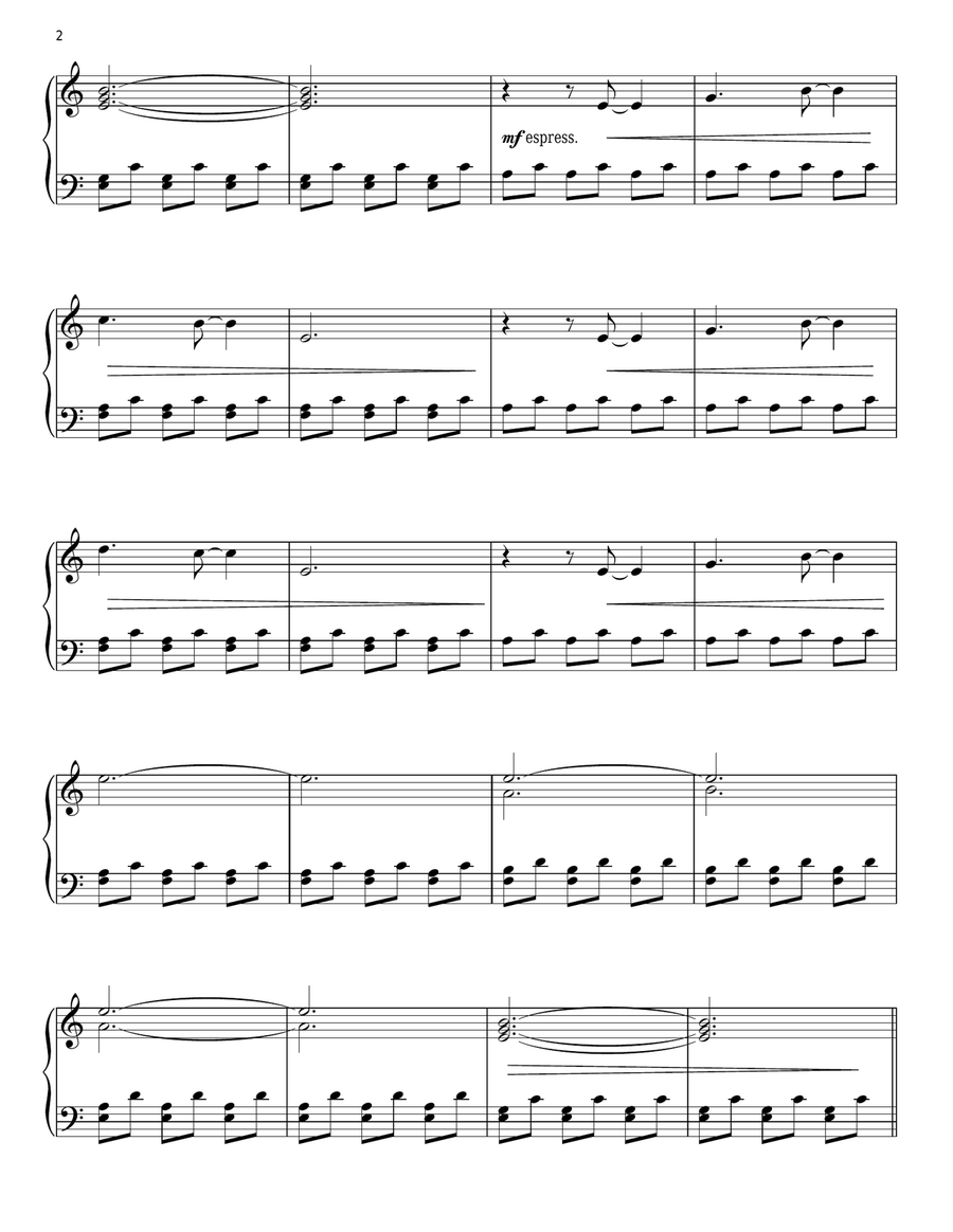 Preparation Piano Solo scores gallery preview page 2