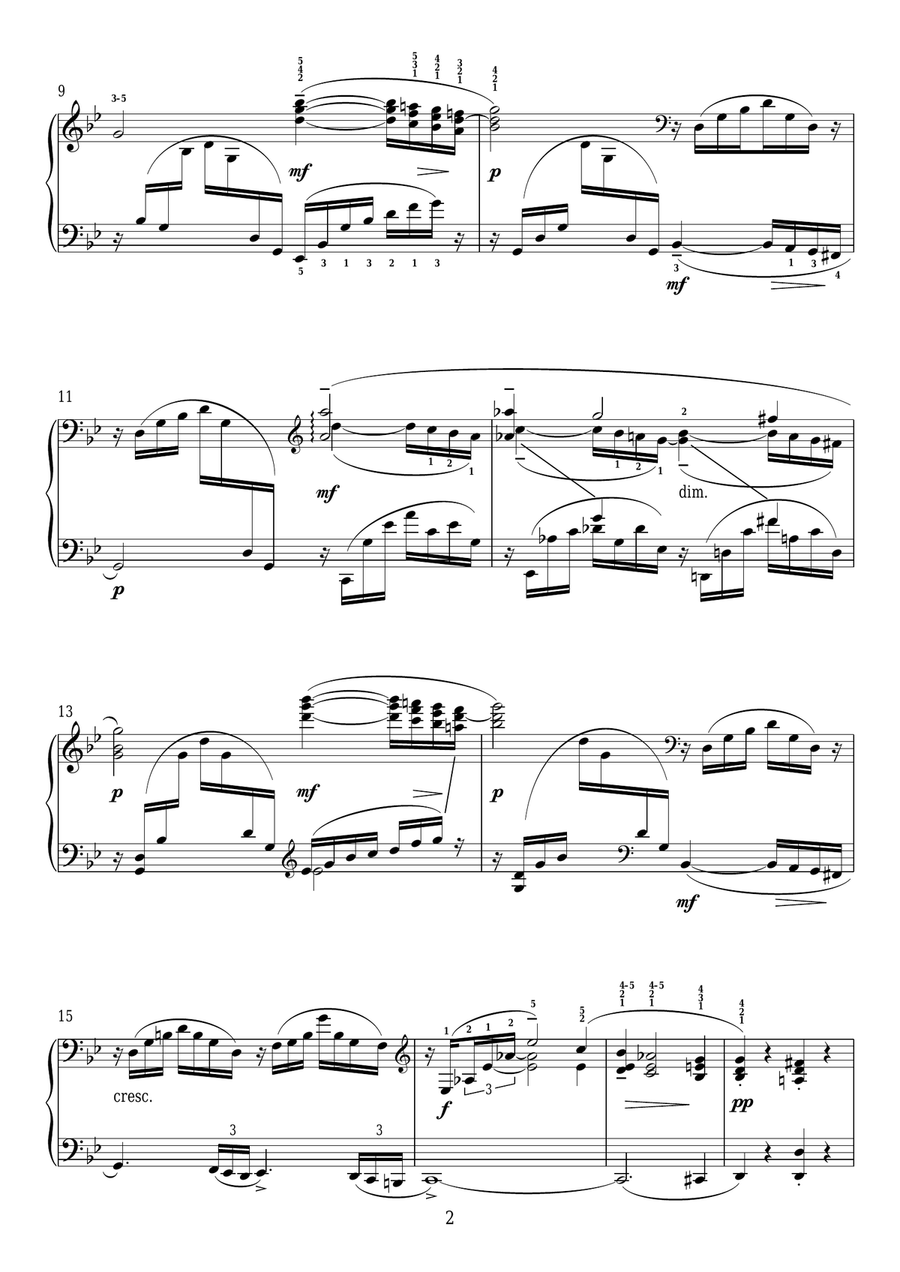 Etudes-tableaux Op.33, No.8 Moderato Piano Method scores gallery preview page 2