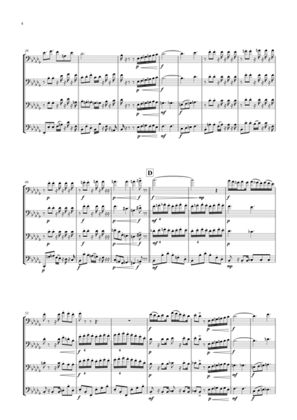 JazzTromBern for Trombone Quartet, Movement 3 image number null