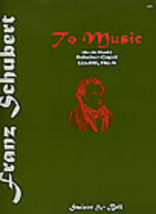 Book cover for An die Musik (To Music) (A - D)