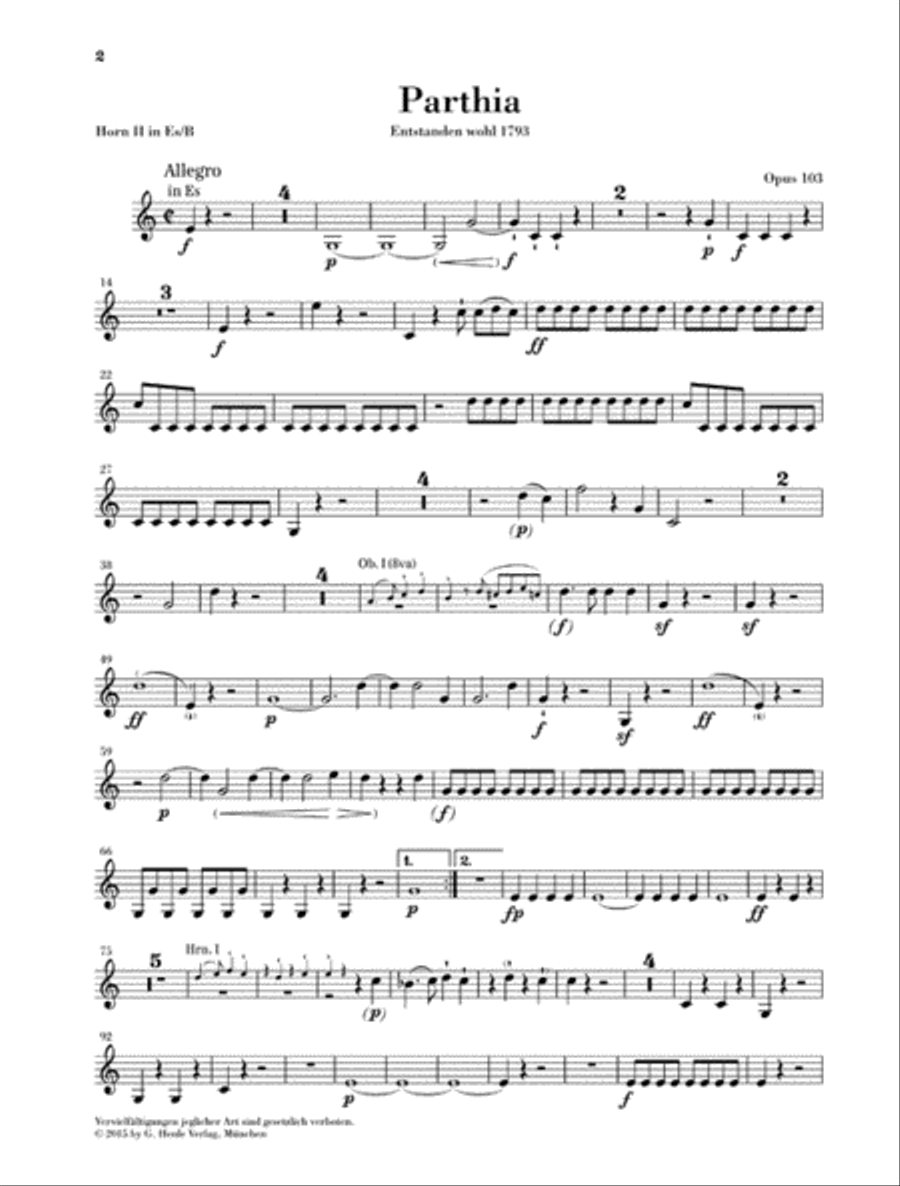 Parthia Op. 103 - Rondo WoO 25 Chamber Music scores gallery preview page 4