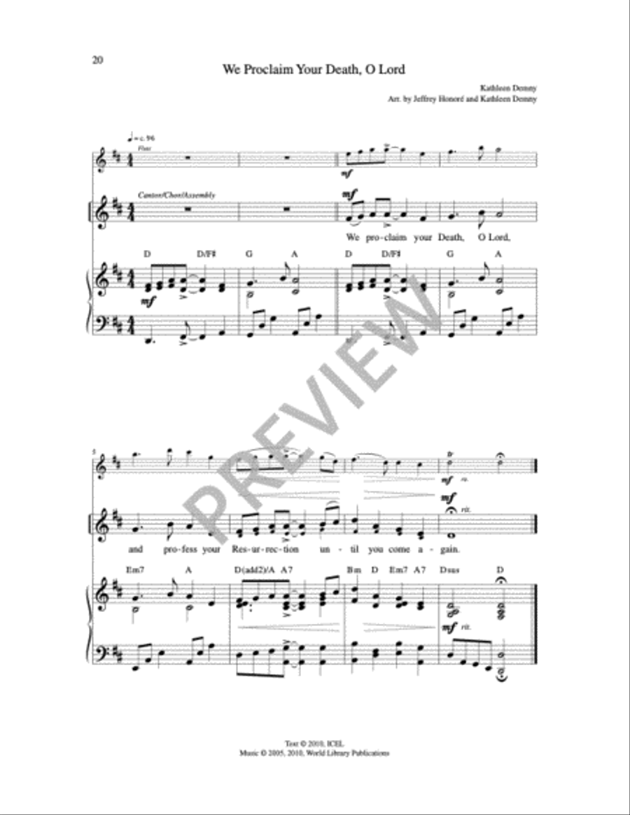 Mass of Joy - Full Score Mass of Joy - Full Score 2-Part scores gallery preview page 7