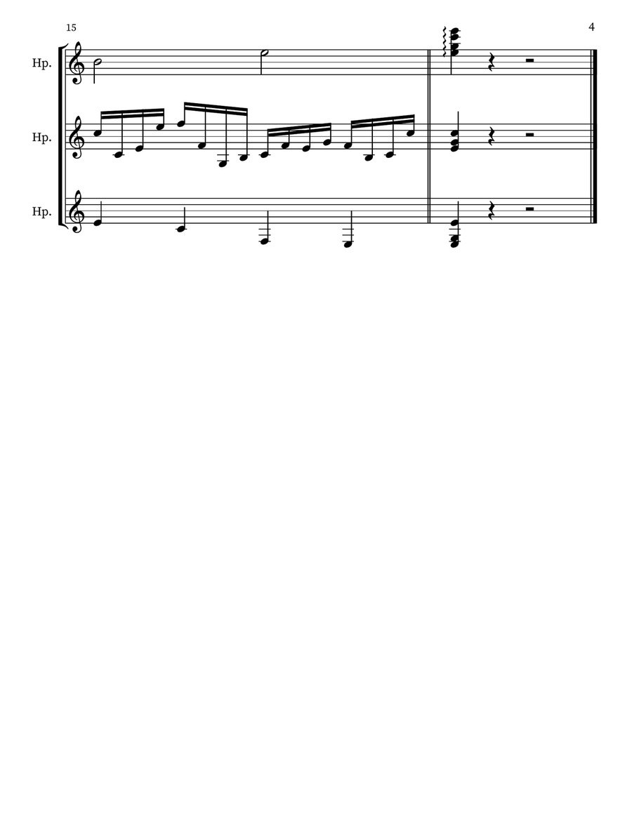 Z 219 for 3 Harps Harmonica scores gallery preview page 4
