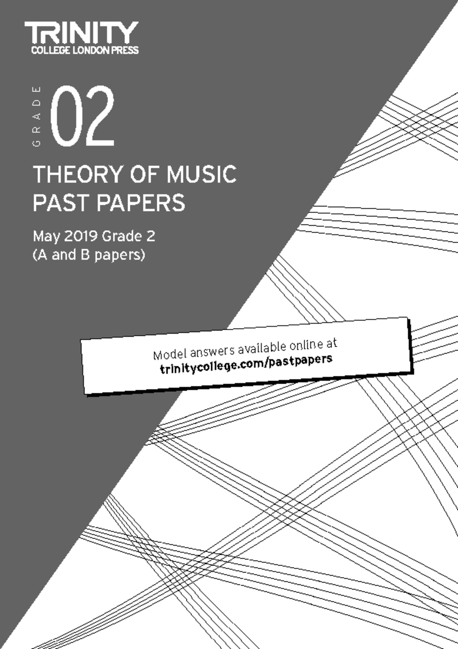 Theory Past Papers May 2019: Grade 2 School and Community scores gallery preview page 1