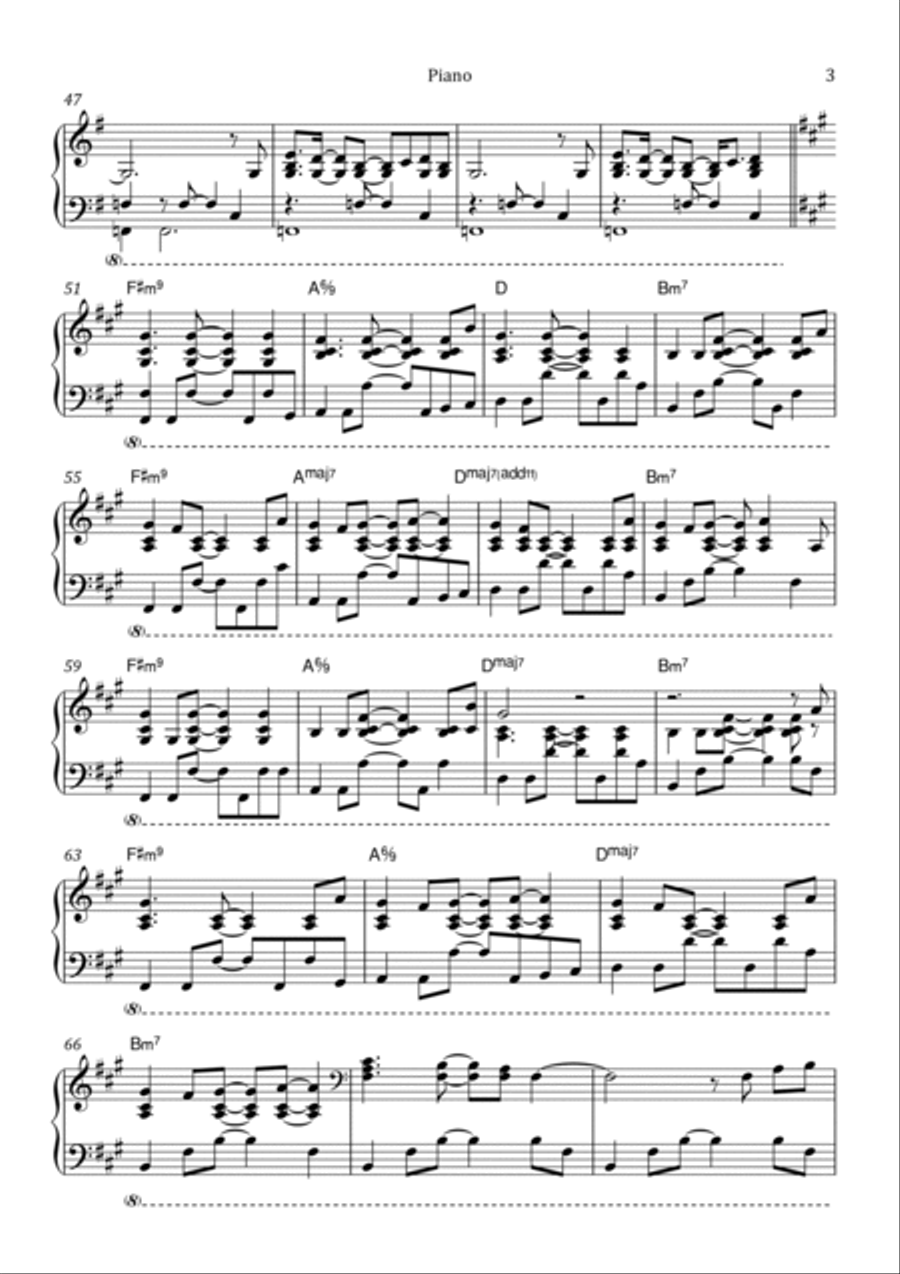 The Working Hour Piano Solo scores gallery preview page 3