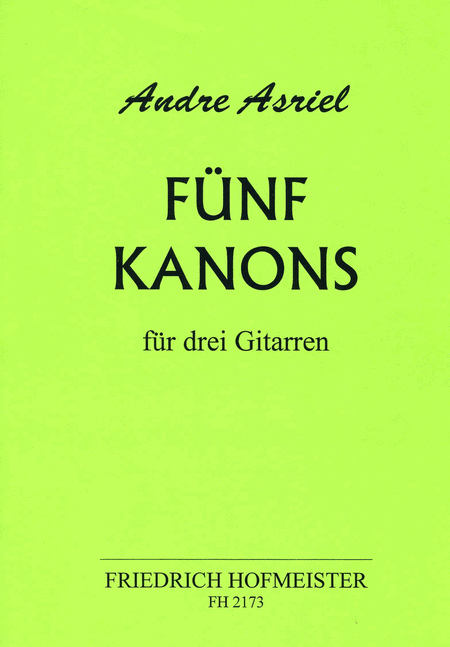 Funf Kanons