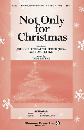 Book cover for Not Only for Christmas