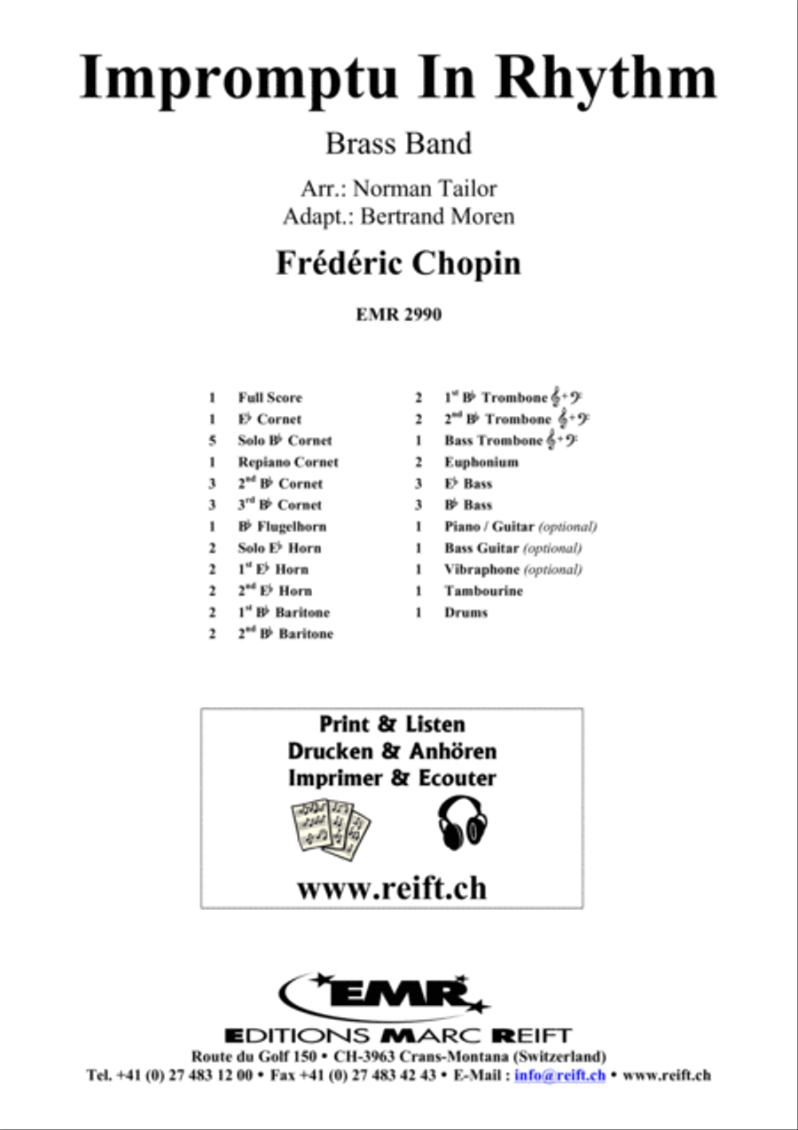 Impromptu In Rhythm Impromptu In Rhythm Brass Band scores gallery preview page 2