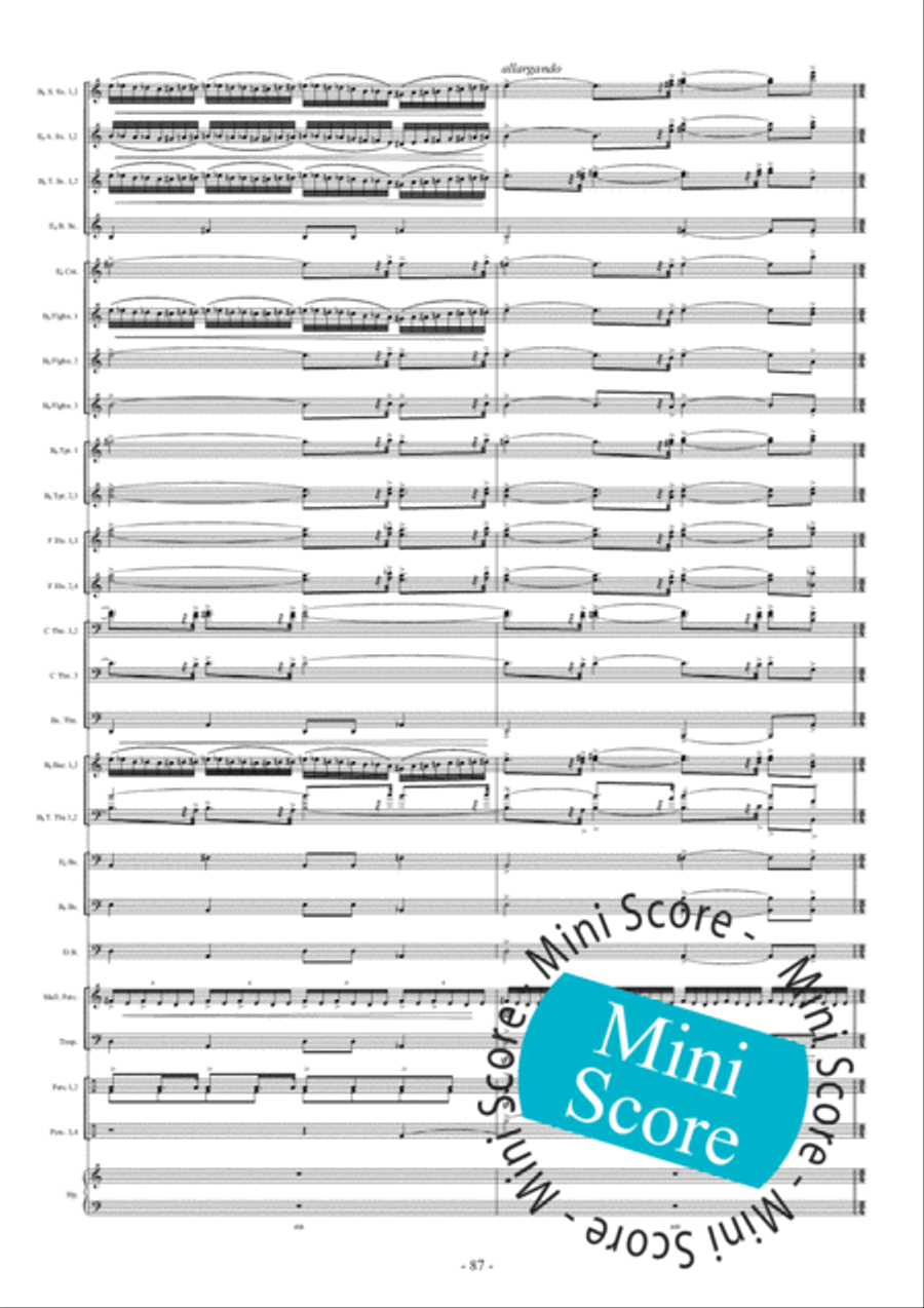 Migyur Fanfare Band scores gallery preview page 93