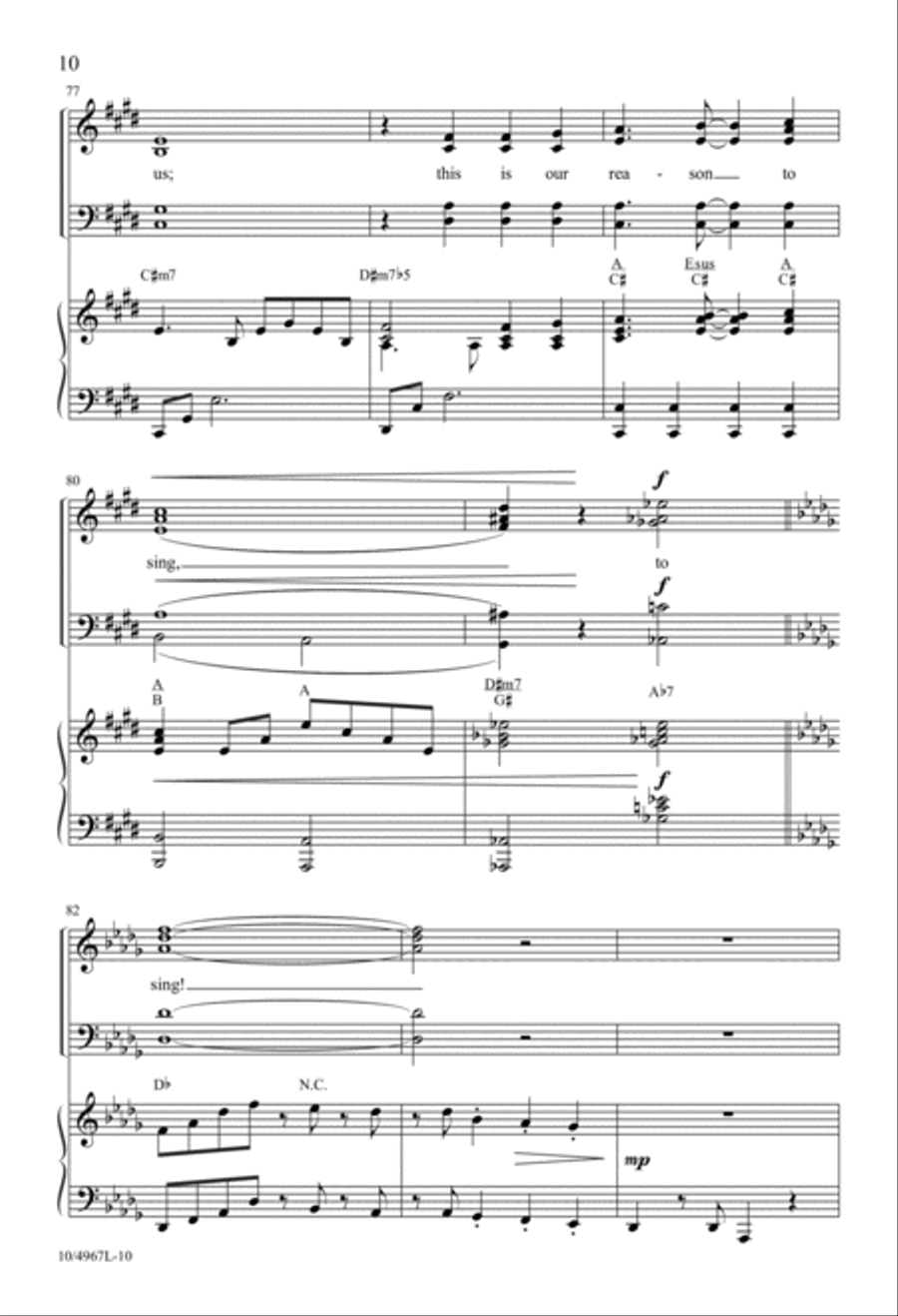 Somos Uno 4-Part scores gallery preview page 10