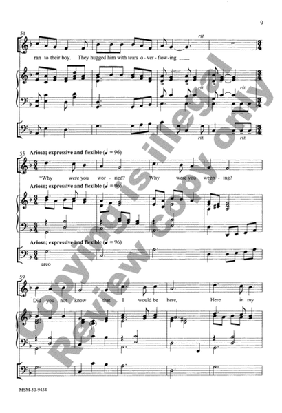 The Lost Boy (Choral Score)