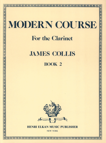 Modern Course for Clarinet Book 1