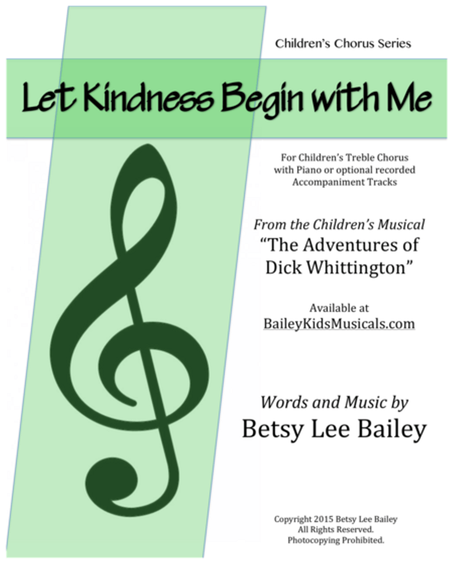 Let Kindness Begin with Me SA scores gallery preview page 1