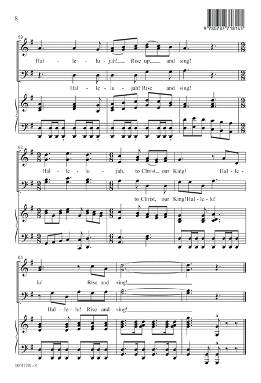 Easter Carol Easter Carol 2-Part scores gallery preview page 8