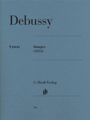 Book cover for Debussy - Images 1894 Urtext