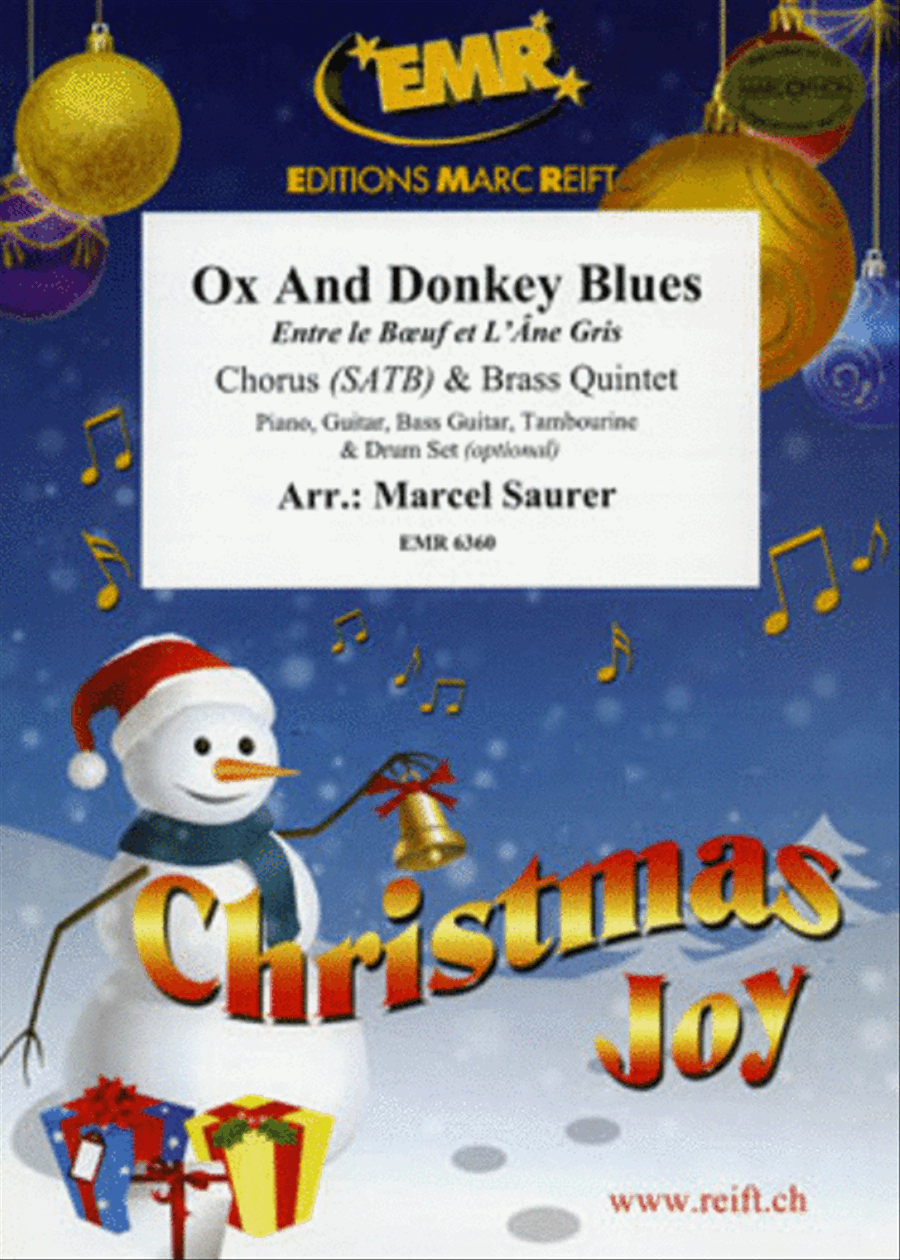 Ox And Donkey Blues 4-Part scores gallery preview page 1