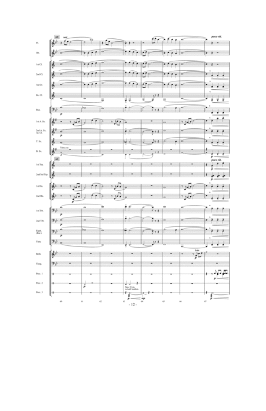 Spirit of the Pioneers Concert Band scores gallery preview page 11