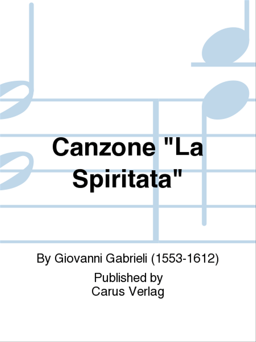 Canzone "La Spiritata"