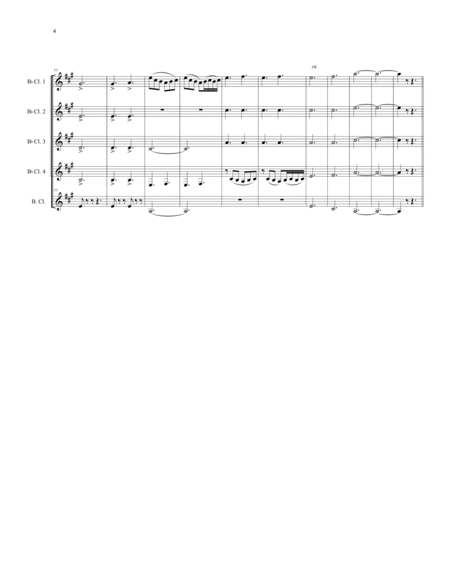 Peer Gynt Suite #1 for Clarinet Quintet image number null