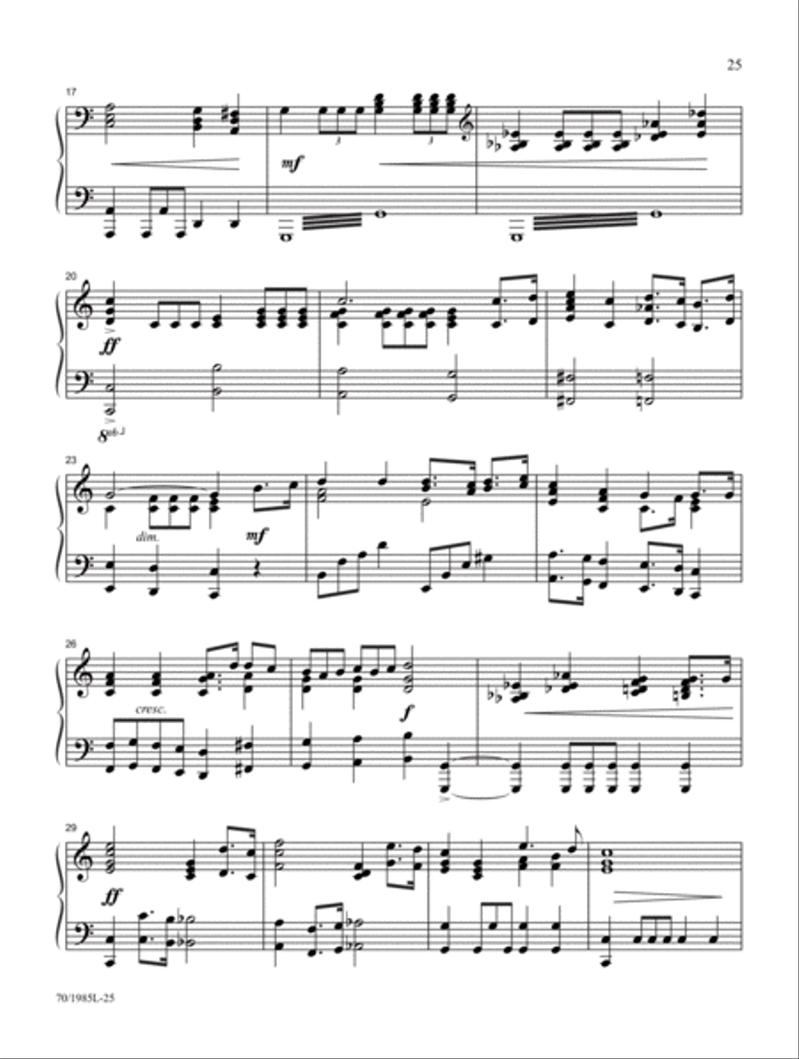 The Fullness of His Love Piano Solo scores gallery preview page 12