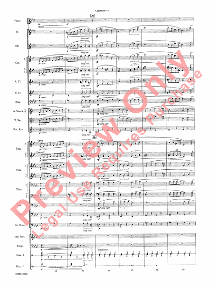 Star Dust Concert Band scores gallery preview page 11