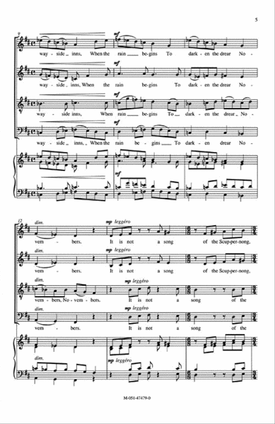 Song of the Vine Song of the Vine Divisi scores gallery preview page 3