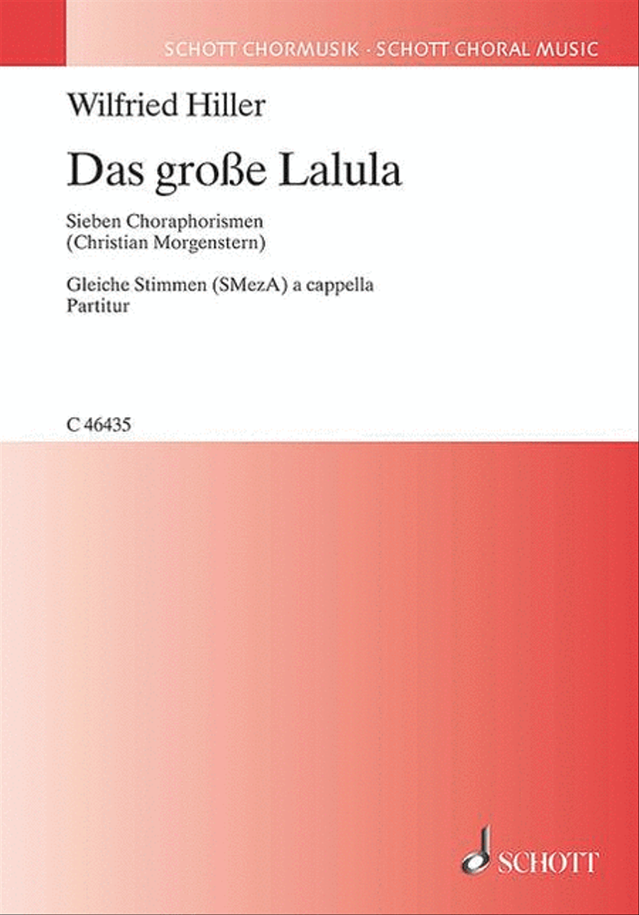Das Grosse Lalula SSA scores gallery preview page 1