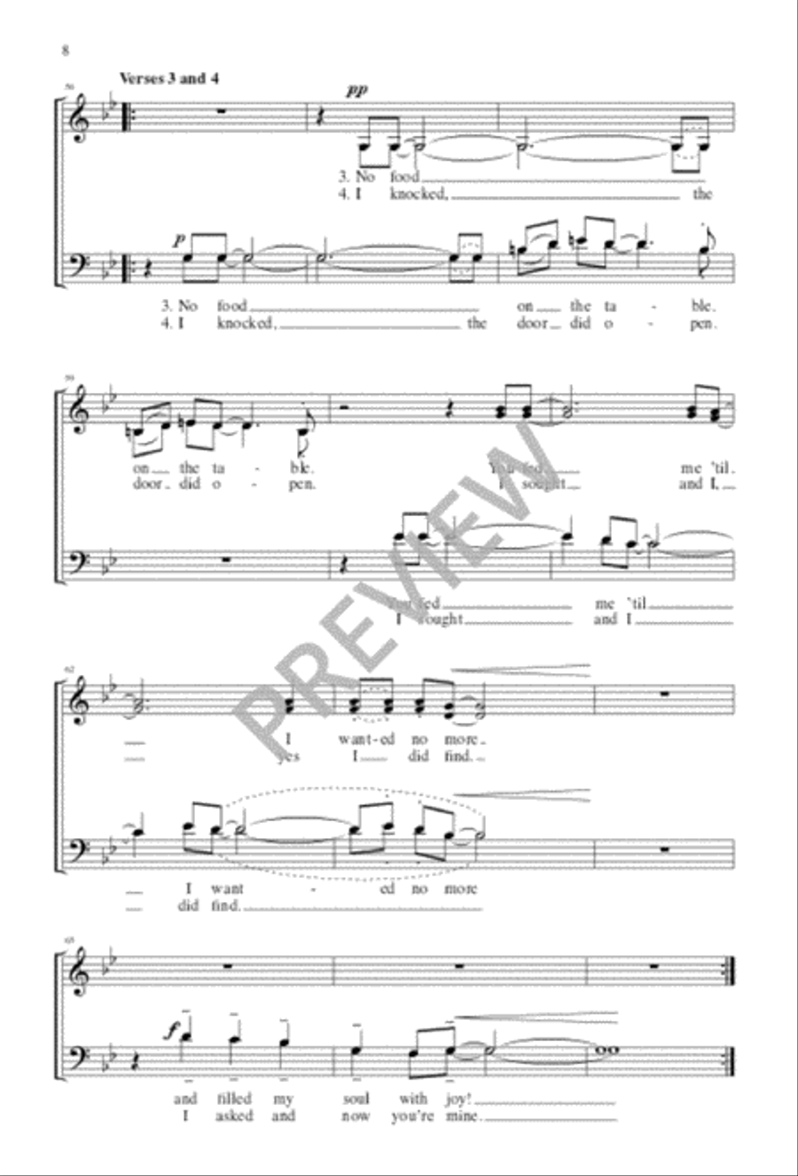 Thank You, Lord 4-Part scores gallery preview page 9