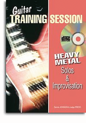 Book cover for Guitar Training Session: Heavy Metal Solos & Impro