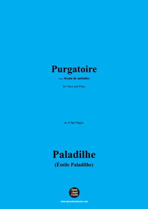 Paladilhe-Purgatoire,in A flat Major