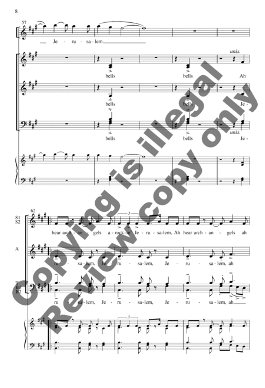 Bells A Cappella scores gallery preview page 8
