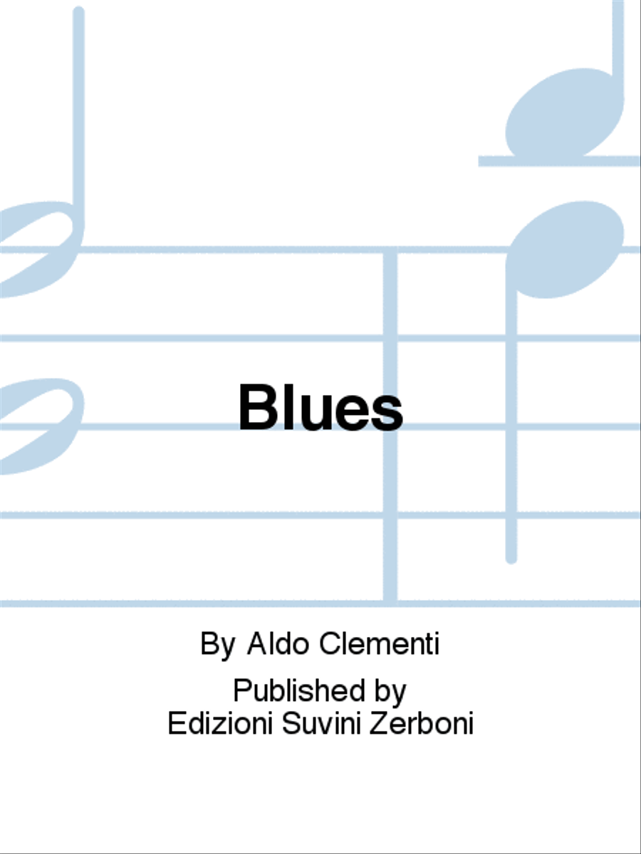 Blues Blues Piano Solo scores gallery preview page 1