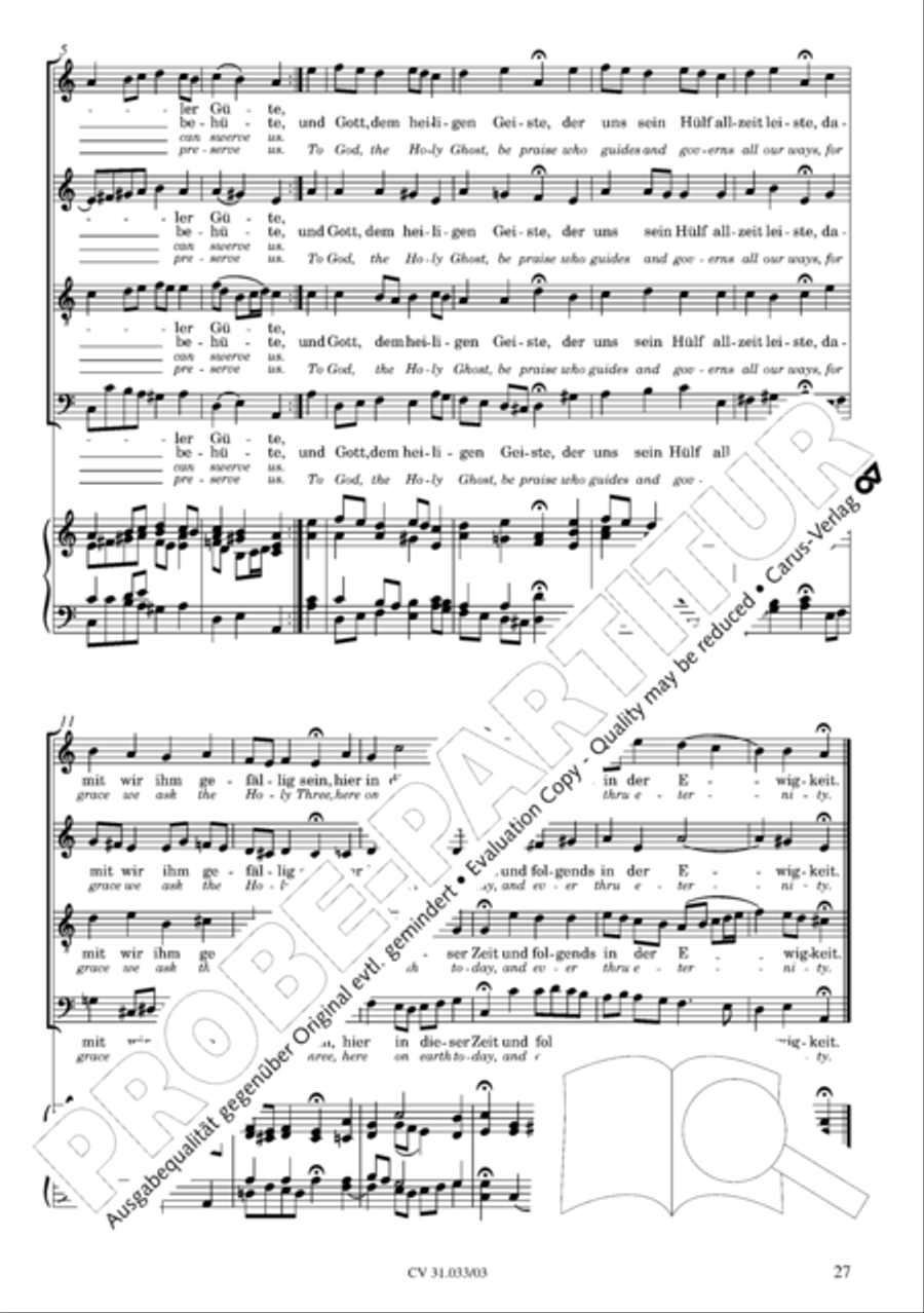 Lord Jesus Christ, in thee alone (Allein zu dir, Herr Jesu Christ) ATB scores gallery preview page 28
