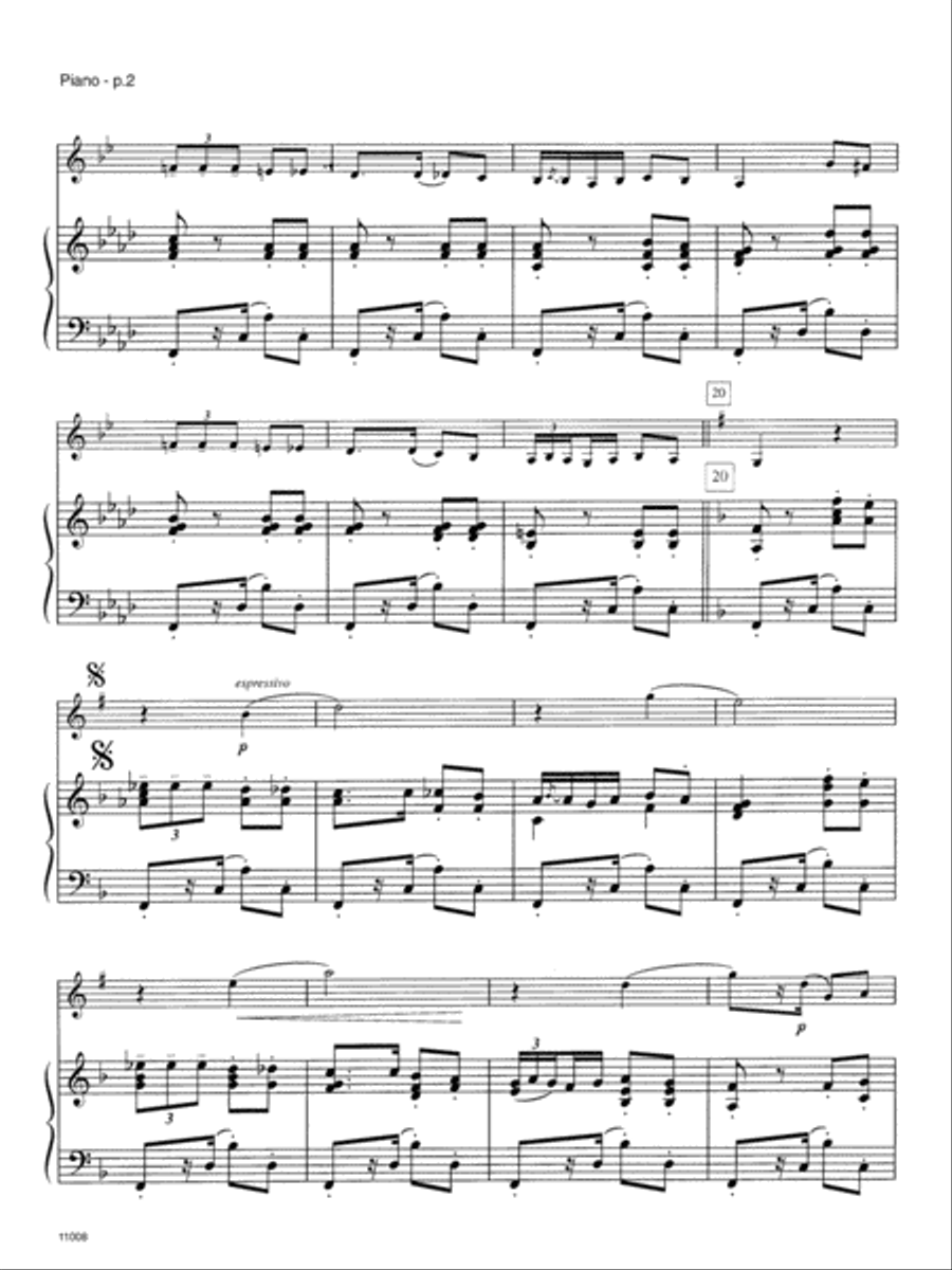 Habanera (from 'Carmen') B-Flat Clarinet scores gallery preview page 3