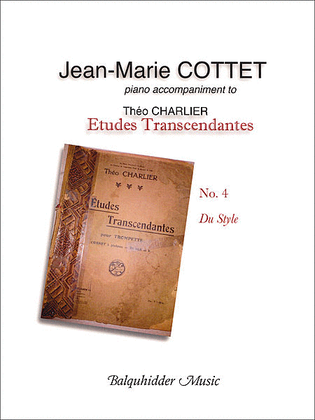 Book cover for Charlier Etude No. 4