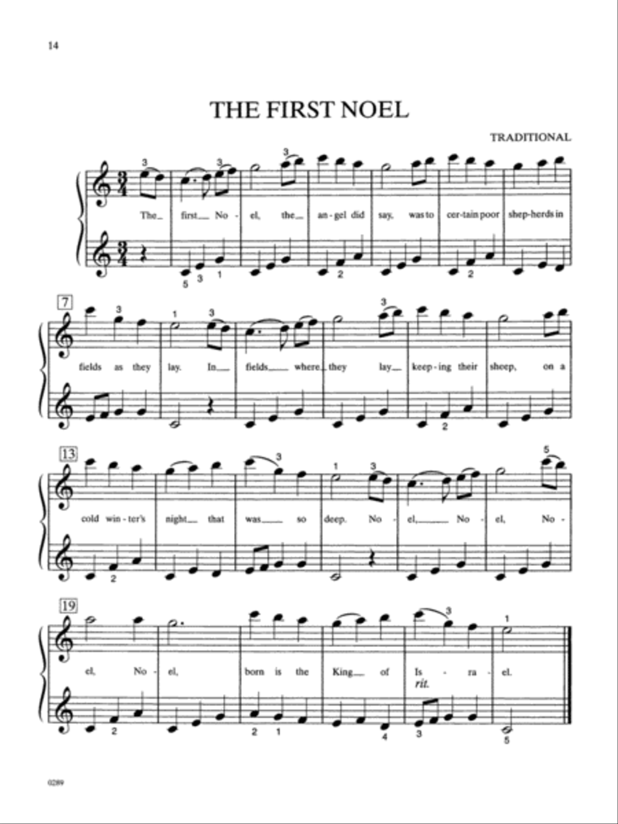 Beginning Christmas Favorites Easy Piano scores gallery preview page 6