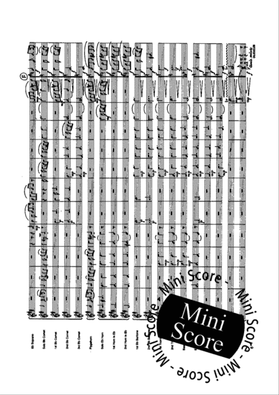 A Norwegian Christmas Overture Brass Band scores gallery preview page 10