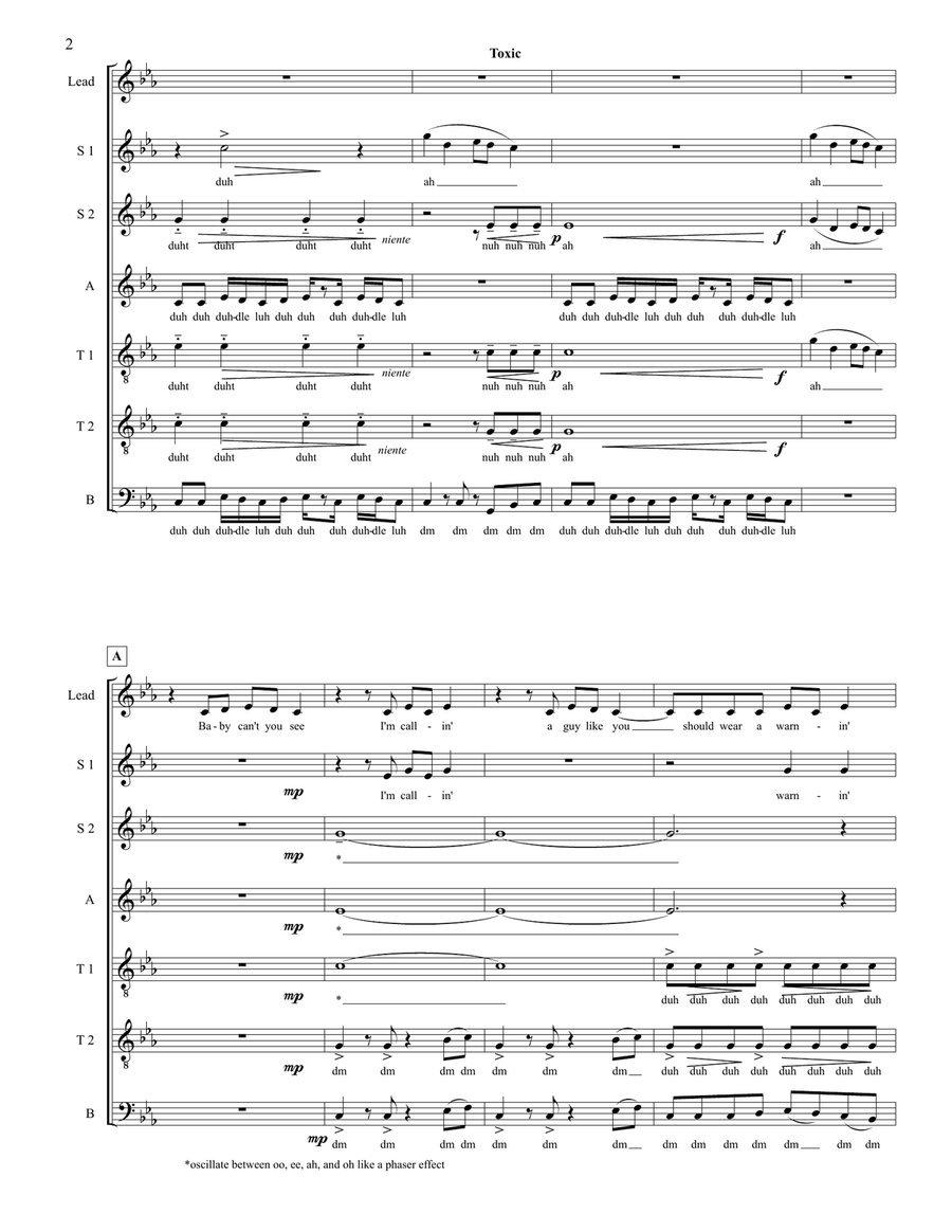 Toxic Divisi scores gallery preview page 2