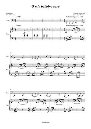 O mio babbino caro - Piano accompaniment - orchestral play along
